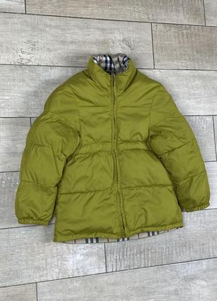 Burberry london куртка пуховик детская на 6 лет