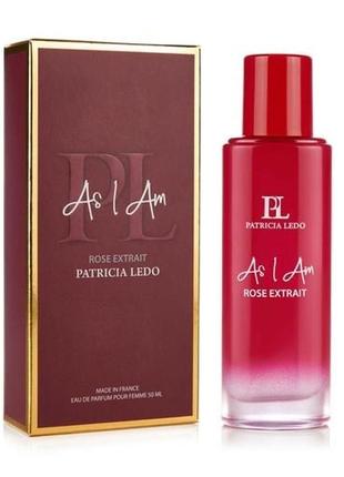 Patricia ledo as i am rose extrait парфумована вода мускусна квіткова деревна жіноча духи парфуми парфум для жінок