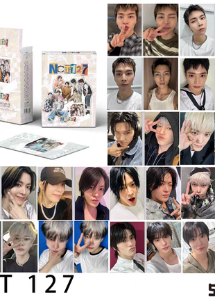 Набор голографических карточек nct127
