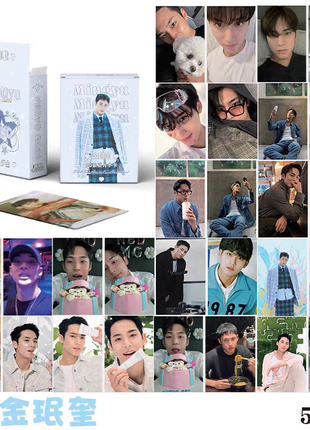 Набор голографических карт mingyu seven