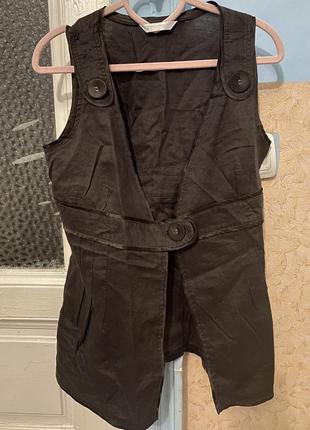 Жилет 100% льон promod 46 m