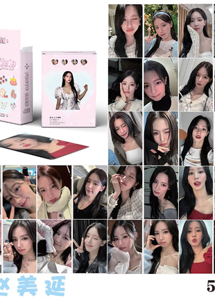 Набор голографических карт miyeon (g)i-dle