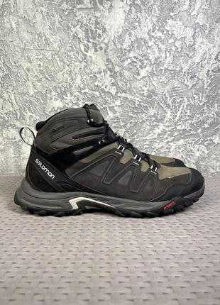 Salomon gore-tex ботинки 45 размер водоотталкивающие серые оригинал