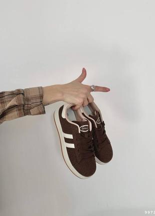 Кросівки жіночі  - шоколад- тренд цього сезону.код 9972