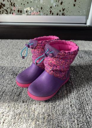 Crocs kids crocband детские зимние ботинки lodgepoint graphic ботинки на девочку