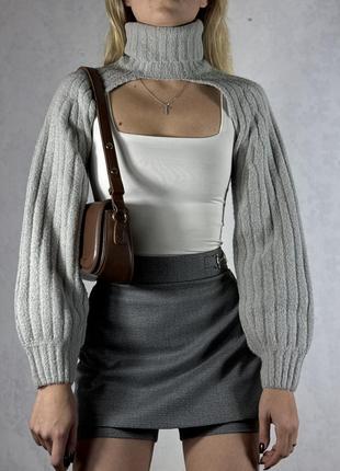 Вязаные рукава