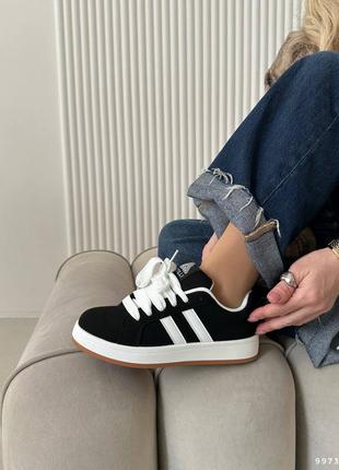 Кросівки жіночі чорні - найстильніша модель за низькою ціною.код 9973