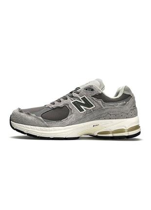 Чоловічі замшеві кросівки new balance 2002r 🆕 кросівки нью баланс на весну