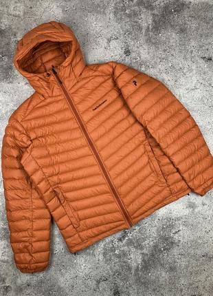 Мужская демисезонная куртка микропуховик peak performance frost