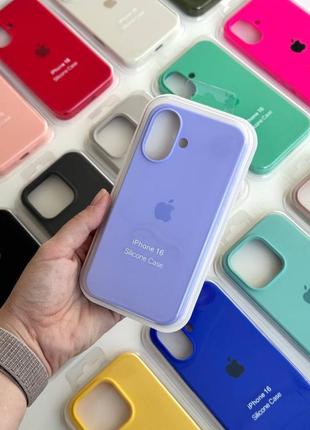Чохол силікон кейс iphone 16, 16 pro, 16 plus, 16 pro max
