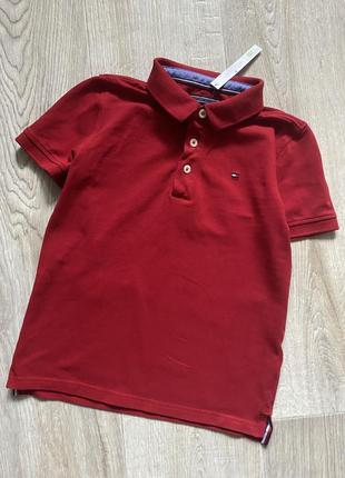 Tommy hilfiger детское поло, брендовое поло, футболка поло