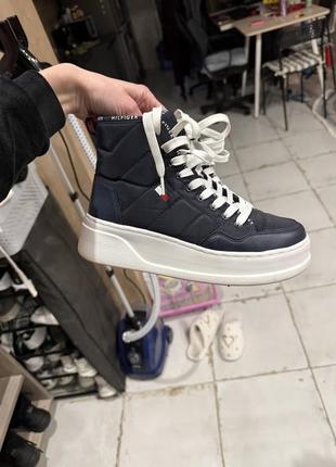 Оригинальные кеды ботинки tommy hilfiger