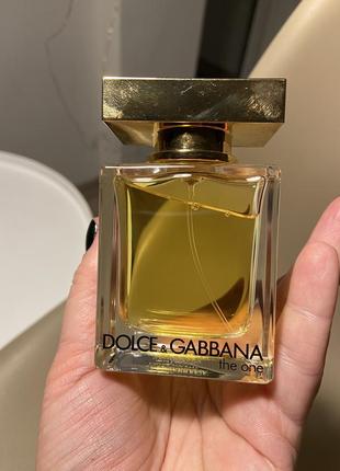 The one eau de tilette dolce&gabbana 50 ml туалетна вода жіноча