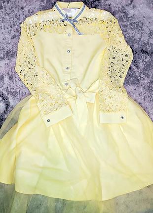 Очень красивое платье на девочку рост 152