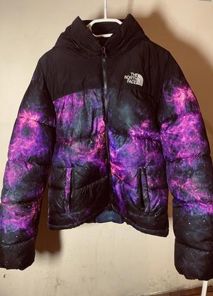 The north face tnf 700 утепленный зимний пуховик