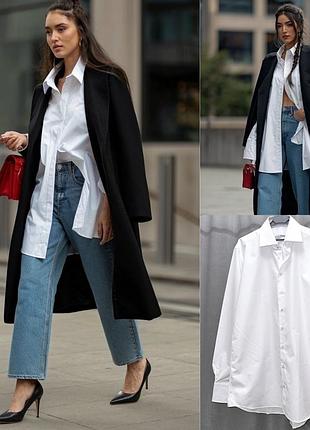 Сорочка біла подовжена