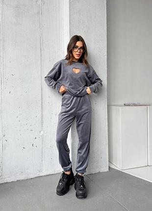 Велюровый костюм, качество люкс