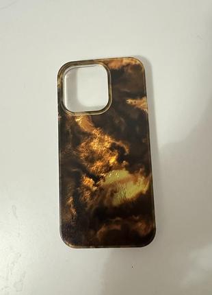 Янтарний чохол iphone 14 pro4 фото