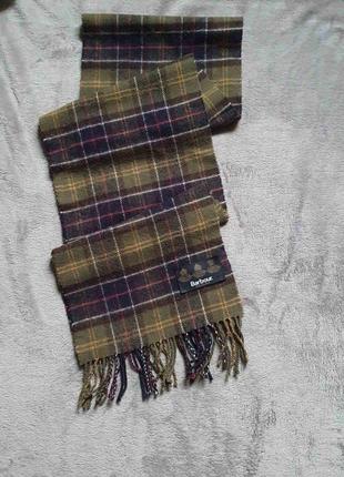 Фирменный шарф barbour
