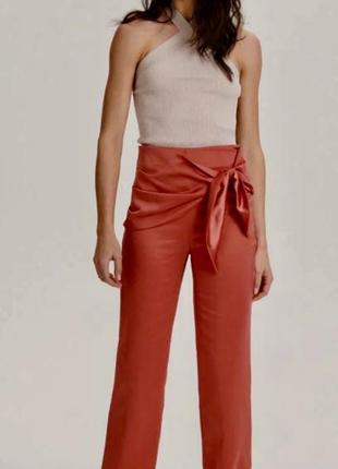 Атласные брюки reserved