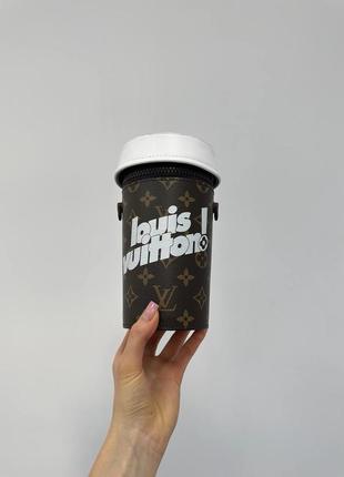 Сумка в стиле virgil abloh coffee cup pouch