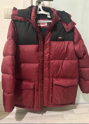 Пуховик levi’s мужской
