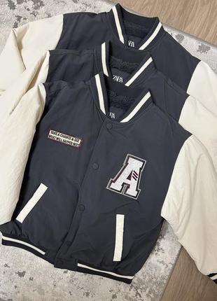 Бомбер zara
