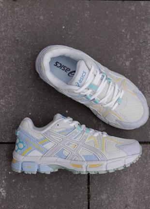 Р.36-41 кросівки asics gel kahana 8 beige blue yellow as026