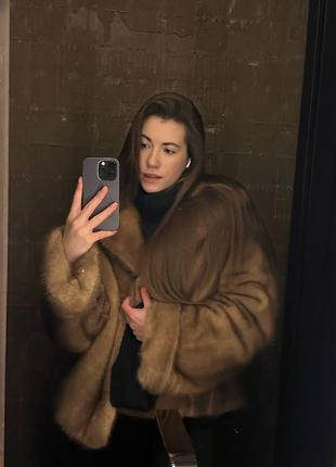 Полушубок з норки
