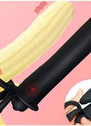 💋насадка на пенис, двойное проникновение