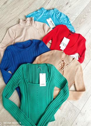 Кофточки разных цветов