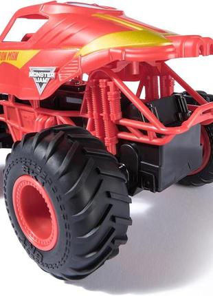 Monster jam внедорожник джип мостер трак 1:24 scale marvel iron man rc monster truck 6070373 5