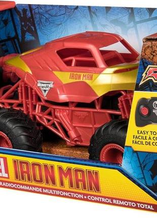 Monster jam внедорожник джип мостер трак 1:24 scale marvel iron man rc monster truck 6070373 9