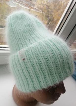 Шапка с отворотом