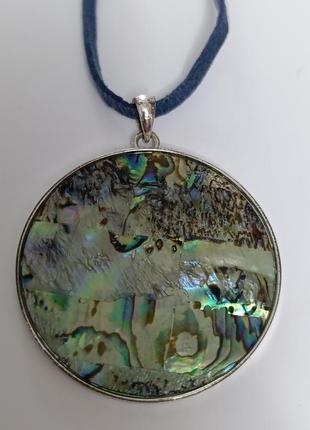 Подвеска кулон из галиотиса