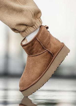 Угги уггі угг UGG Infradito BROOKSIDE II marrone