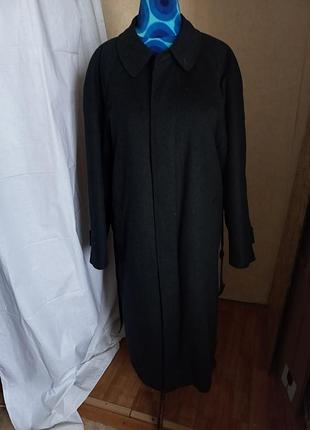 Bugatti шерстяное безупречное пальто 52 размер
