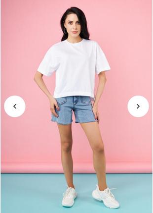 Футболка свободного кроя в стиле casual