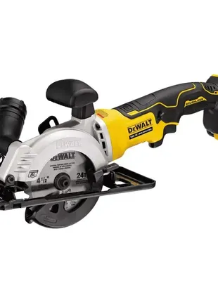 Пила дисковая безщеточная аккумуляторная компактная dewalt dcs571nt : без акб, 18 в, 4500 об/мин, ди