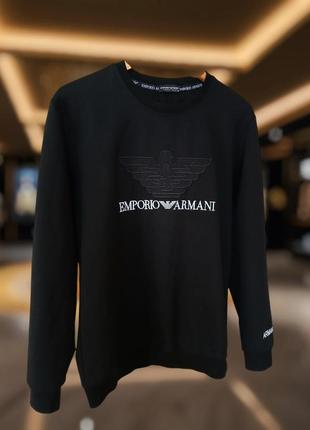 Emporio armani  кофта черная