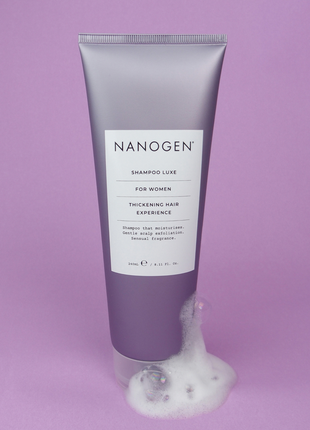 Шампунь женский «люкс» укрепление, восстановление от выпадения nanogen shampoo luxe for women 240 мл