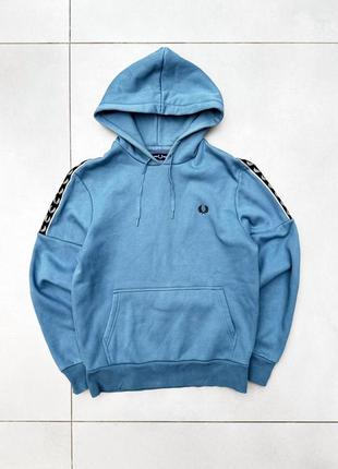 Худі світшот з лампасами fred perry tipped hooded sweatshirt, m