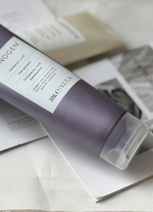 Шампунь для укріплення, відновлення, від випадіння nanogen shampoo luxe for women 240 мл