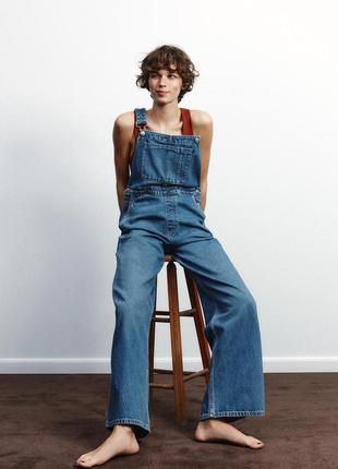 Комбинезон женский джинсовый zara