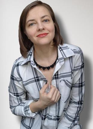 Кольє, намисто з серцями1 фото