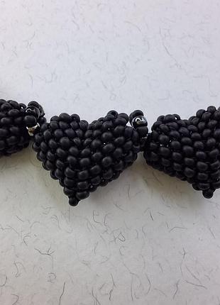 Кольє, намисто з серцями5 фото