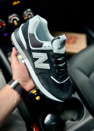Кроссовки мужские new balance 574 legacy black👟