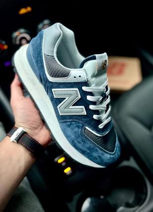 Кроссовки мужские new balance 574 legacy blue👟