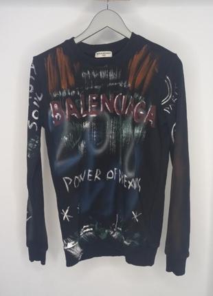 Свитшот граффити balenciaga