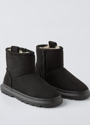 Ботинки zara 36 23 см 37 размер 24 см